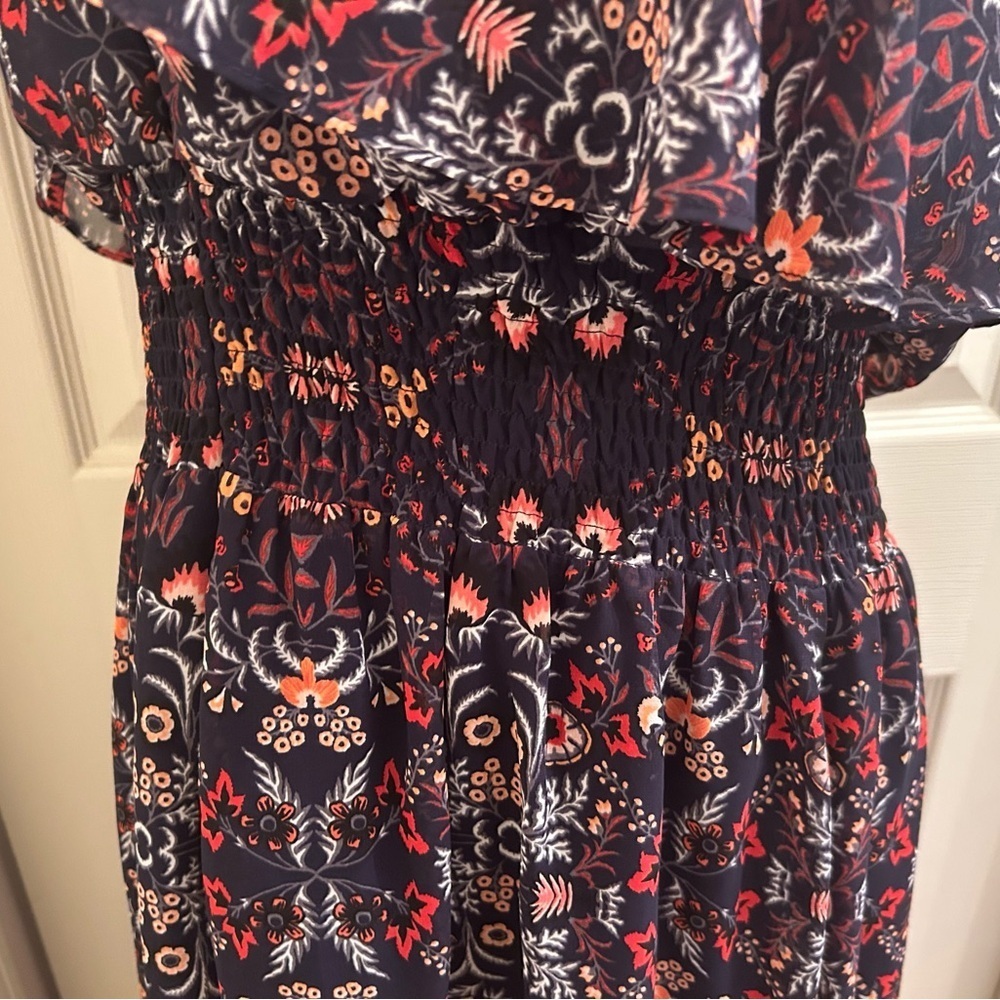 Vince Camuto One Shoulder Floral Dress , size 14 - Picture 2 of 6